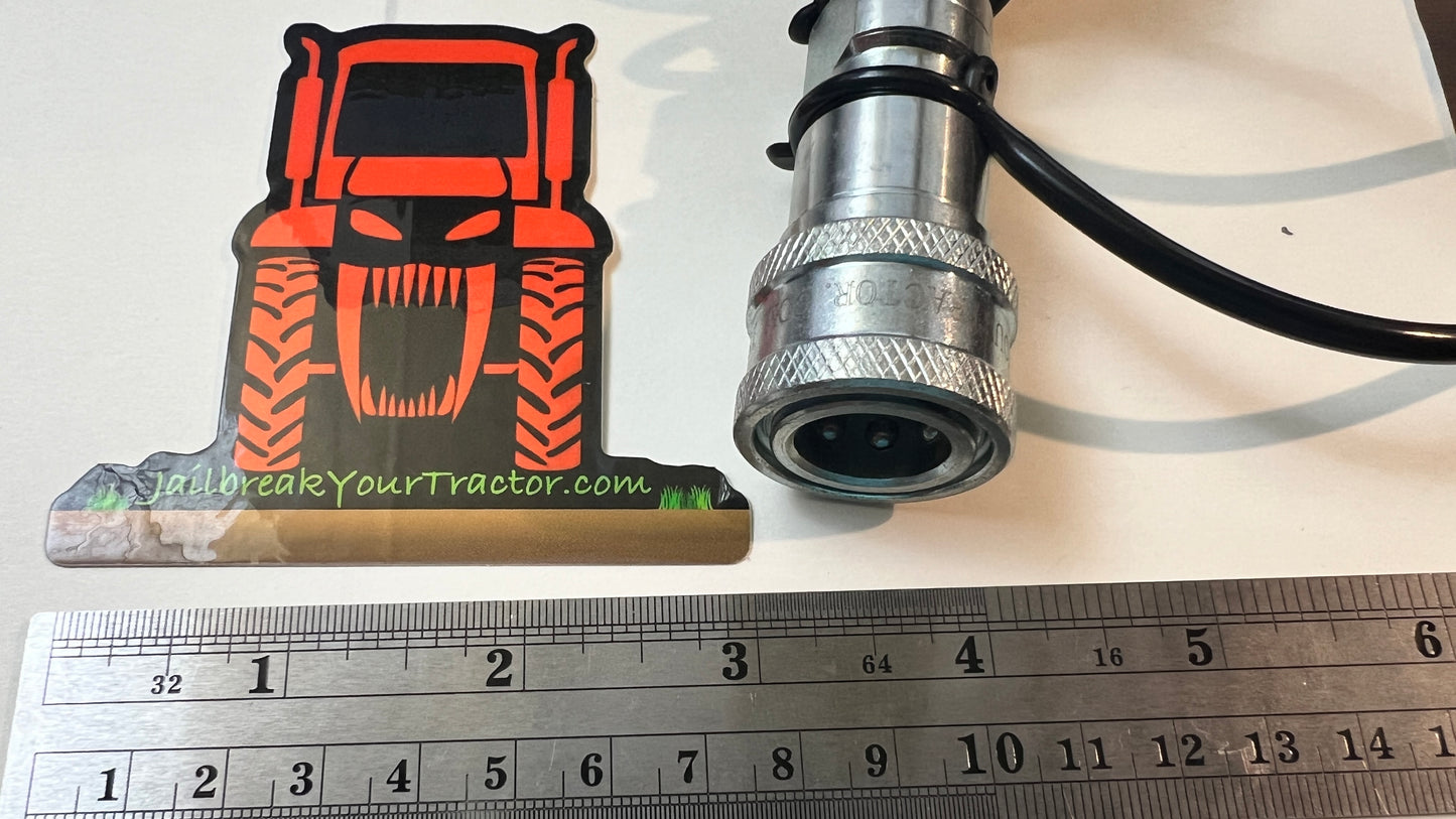 *KUBOTA B, LX, (2016 and Older BX) Pressure POPPET kit W/Gauge Hydraulic Shims + 25%!*