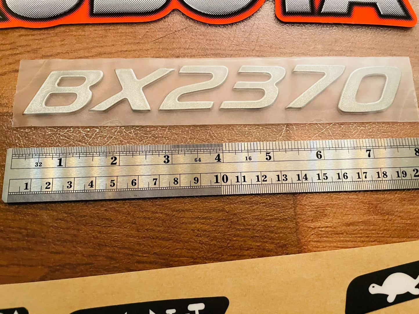OEM Kubota BX 2370 Tractor BX Decal Kit Tractor Decals Sticker Full Set *Restore +Applicator Tool