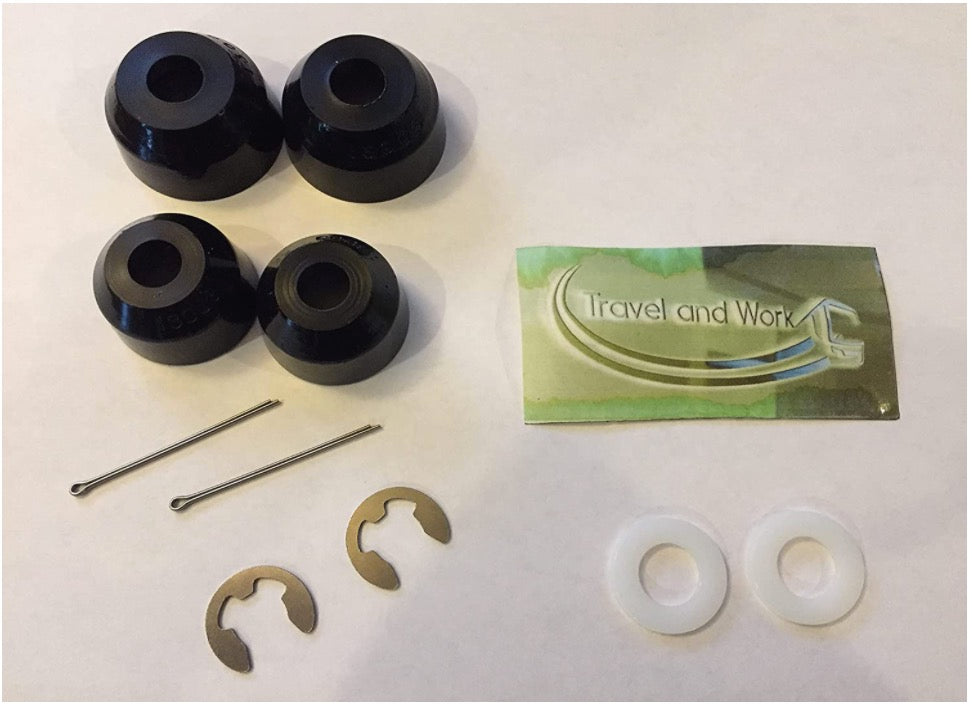 Kubota Inner and Outer Tie Rod Rubber Boot Kit Upgraded Style BX GR