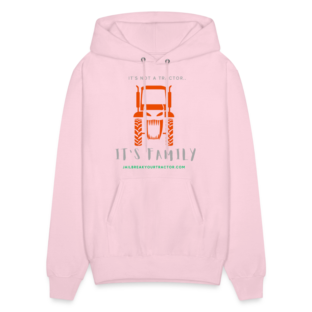 Men's Hoodie - pale pink