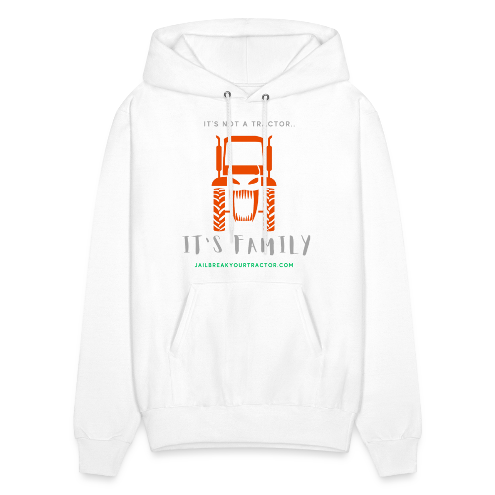 Men's Hoodie - white