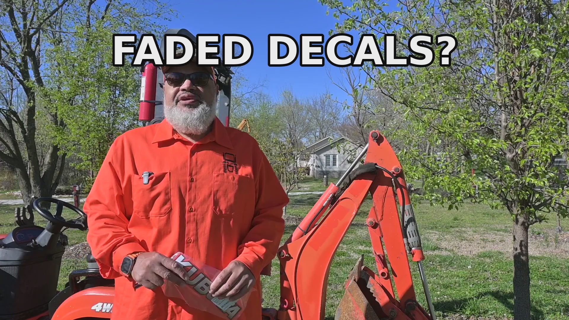 Jailbreak Your Tractor Kubota decal kit video